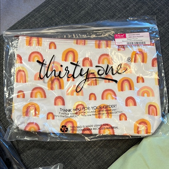 Thirty-One Rainbow Bag - Picture 1 of 1